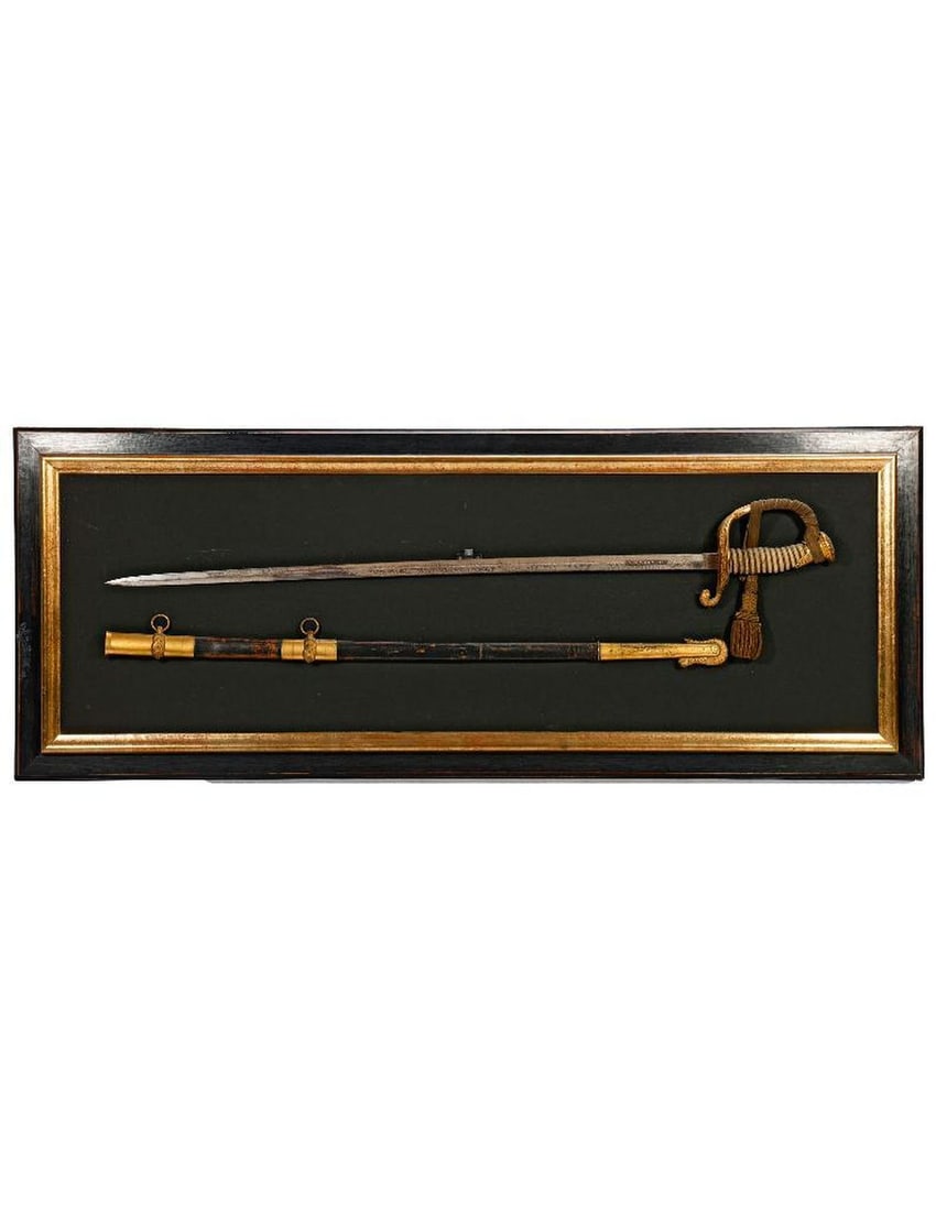 U.S. Naval Officer's Dress Sword, Albert S. Carter. (1 of 2)