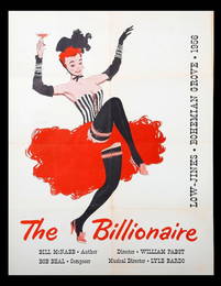The Billionaire, 1956 Bohemian Grove Poster.