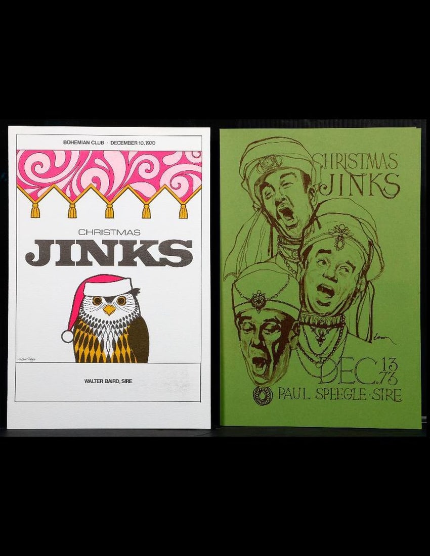 Bohemian Club Programs (2), Christmas Jinks, 1970s. (1 of 2)