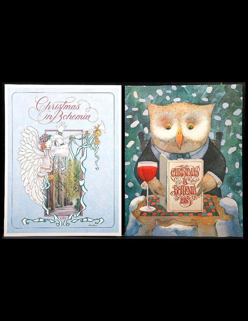 Bohemian Club, Christmas in Bohemia Programs (2), 1982-1983. (1 of 2)