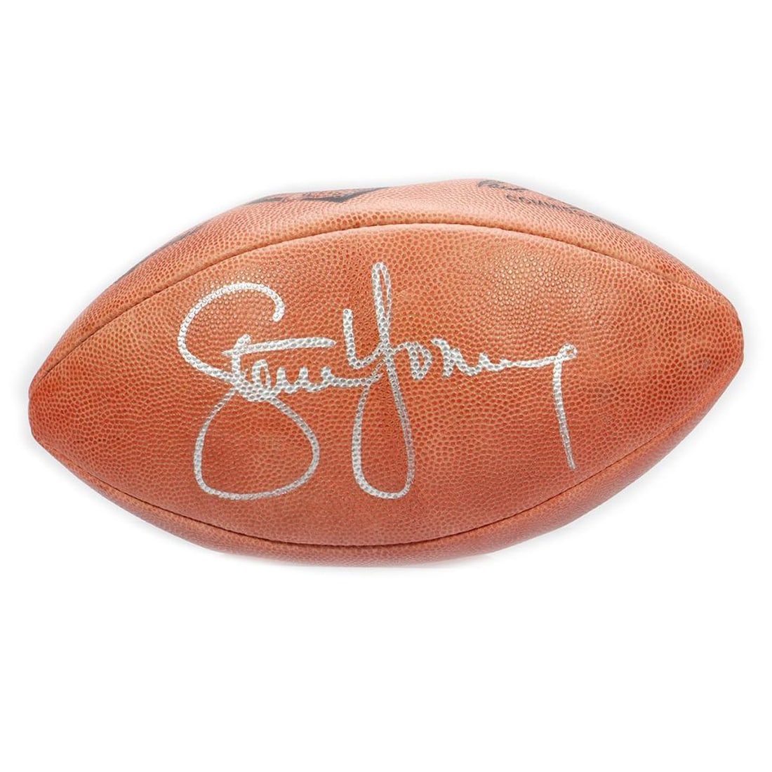 SF 49ers Steve Young Signed 75th Anniversary Ball. (1 of 3)