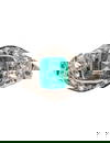 An art deco emerald, diamond and platinum ring
