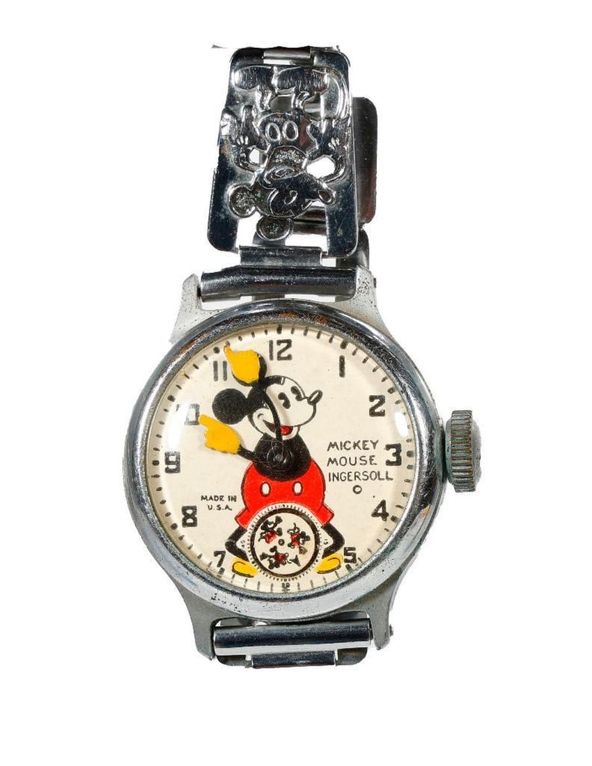 Vintage Ingersoll Mickey Mouse Watch (1 of 2)