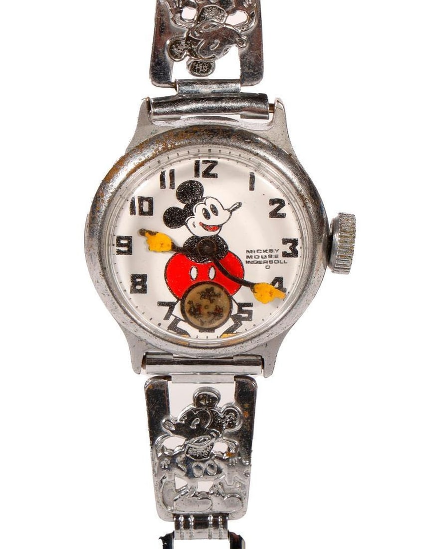 Three Vintage Mickey Mouse Watches (1 of 3)