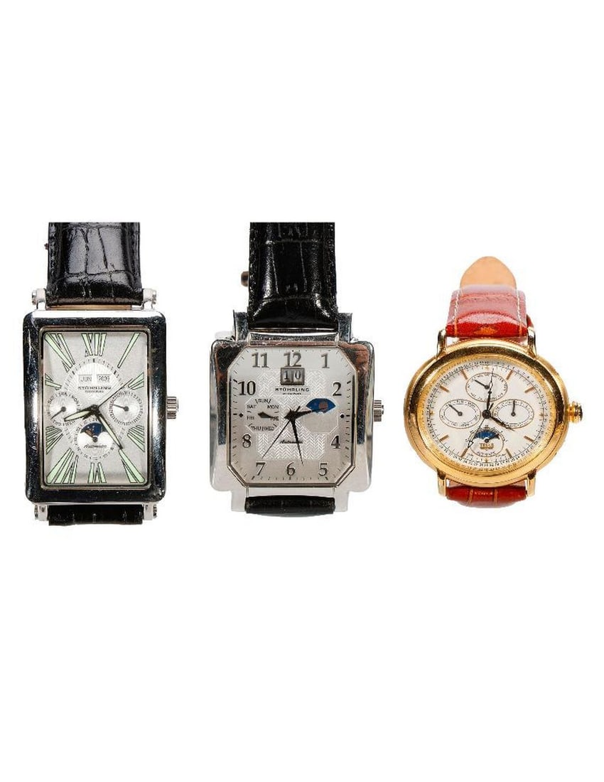 Three Watches, Stuhrling and Trias (1 of 7)