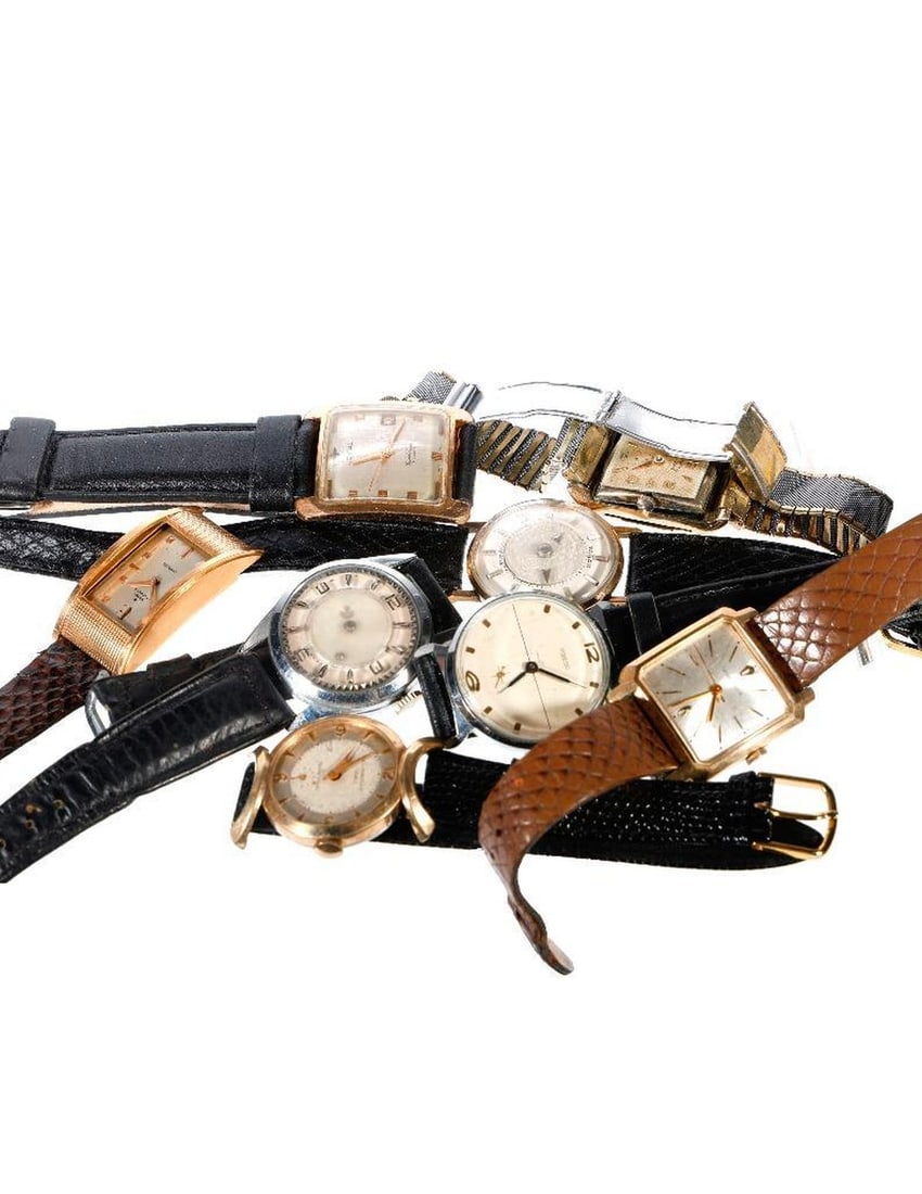 Eight Misc. Vintage Watches (Not Working) (1 of 3)