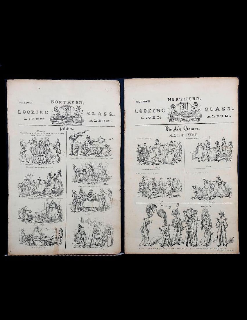 Scottish Satirical Illustrated Periodicals (6), 1820s. (1 of 4)