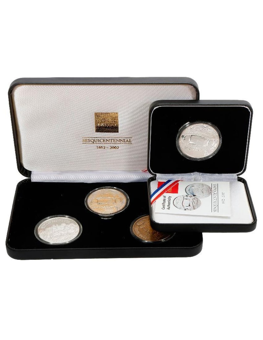 Wells Fargo Commemorative Medals, 2002. (1 of 5)