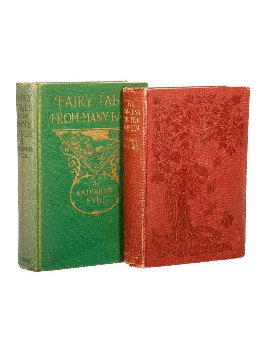 Princess and the Goblin, c. 1890s, with another. (1 of 3)