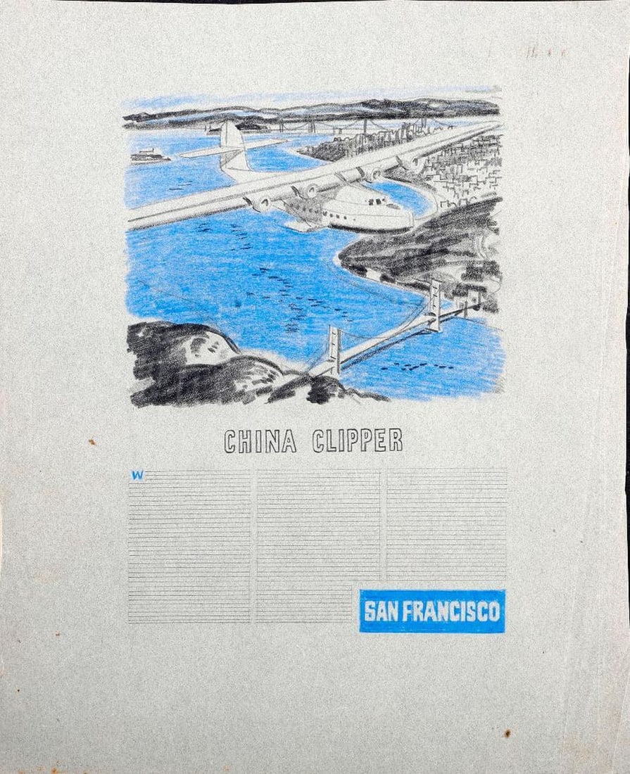 Original San Francisco Advertising Art (3), c. 1930s (1 of 3)