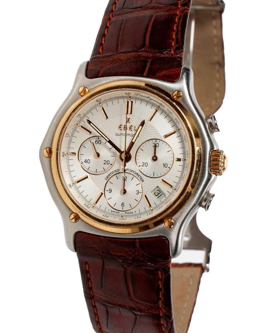 Ebel, stainless and 18k gold Le Modular wristwatch (1 of 2)