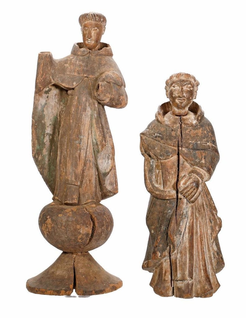 Two Benedictine Santos Figures (1 of 2)