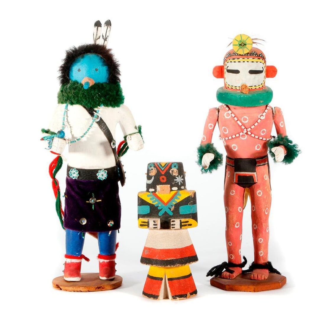 Three Kachina Dolls (1 of 8)