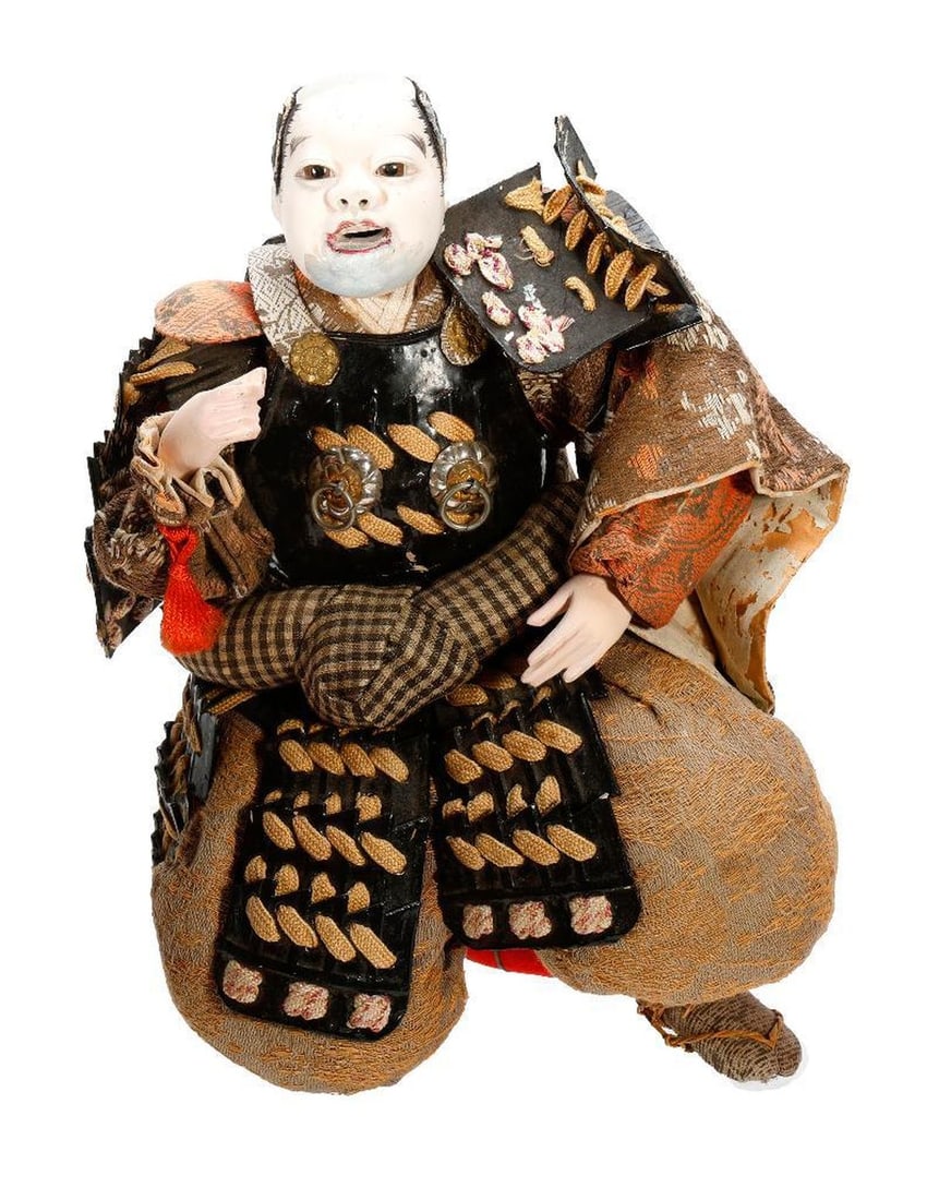 Japanese Vintage Samurai Figure (1 of 3)