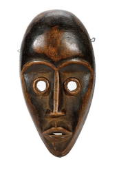 An African Ivory Coast Carved Mask