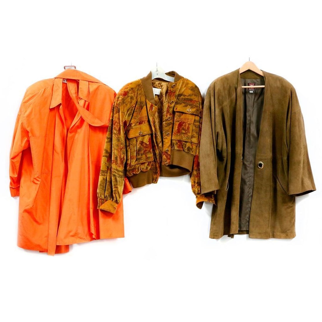 Three Vintage Designer Coats/Jackets, c. 1980s (1 of 9)