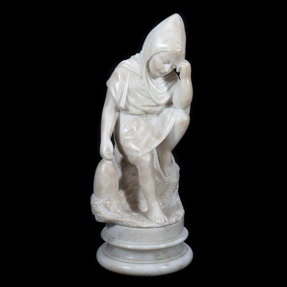 Italian Marble Sculpture of a Boy, c. 19th/Early 20th Century (1 of 6)