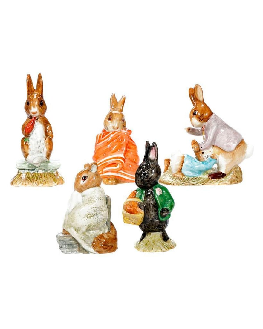 12 Beswick Beatrix Potter Figurines, 1970s (1 of 12)