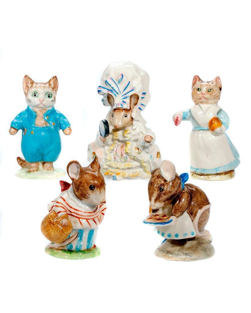 10 Beswick Beatrix Potter Figurines, 1960s (1 of 8)