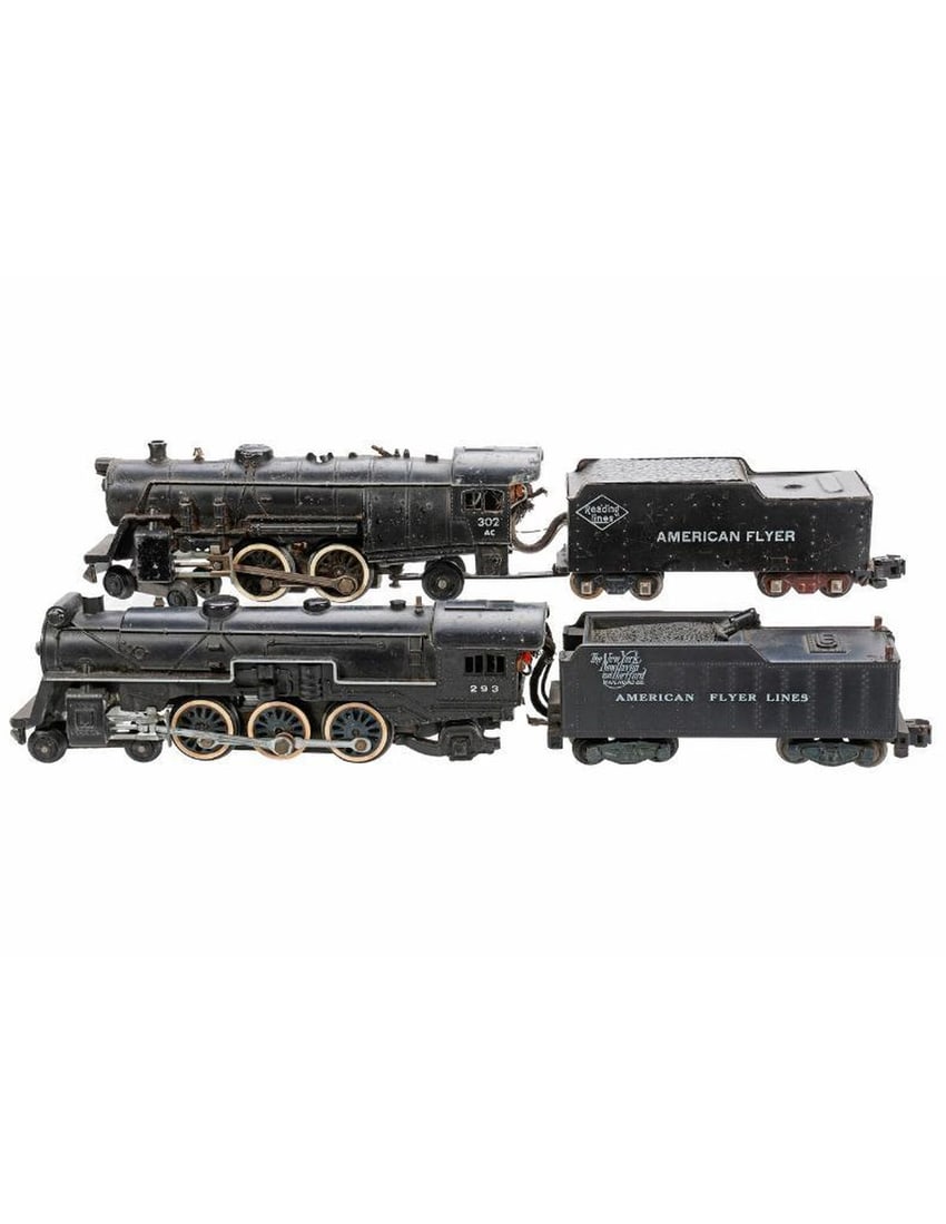 2 American Flyer S gauge locomotives (1 of 3)