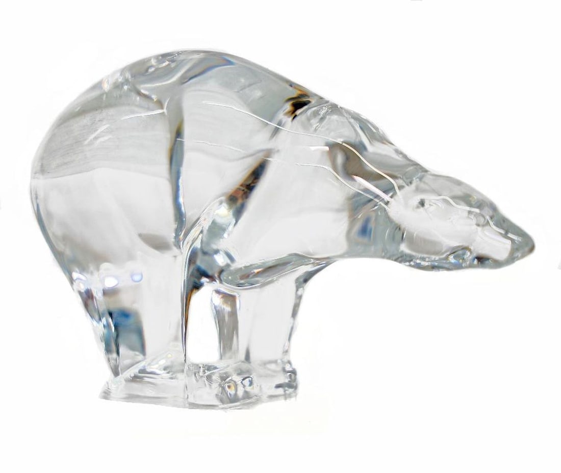 Baccarat Glass Polar Bear (1 of 3)