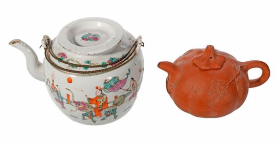 Two Chinese Teapots