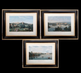 Demane-Demartrais, Etchings of Russian Views (3). Property of Alton F. Irby III