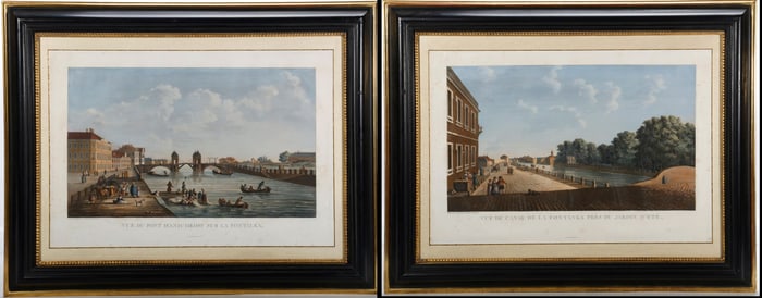 Demane-Demartrais, Etchings of Russian Views (2). Property of Alton F. Irby III