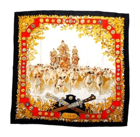 Hermes Silk Scarf, Le Debuche