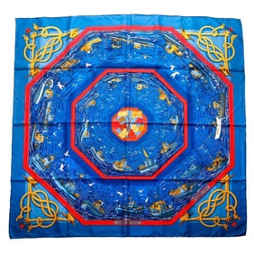 Hermes Silk Scarf, Retour de Peche