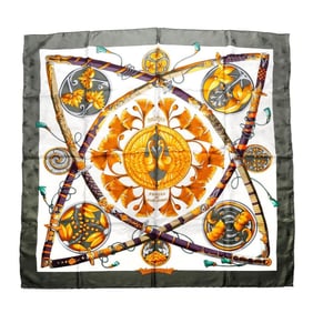 Hermes Silk Scarf, Daimyo Princes Du Soleil Levant