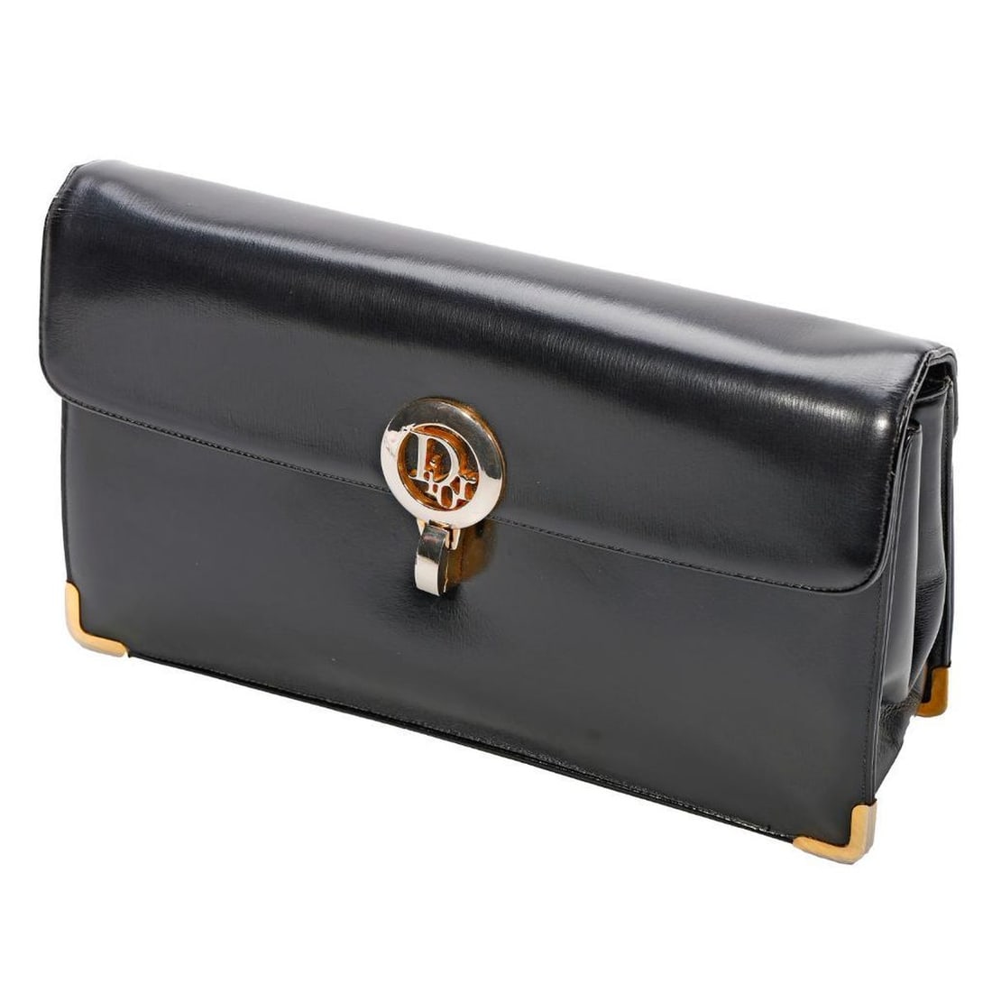 Christian Dior Black Shoulder Bag (1 of 3)