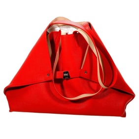 Akris Two-Way Trapezoid Tote Shoulder Bag