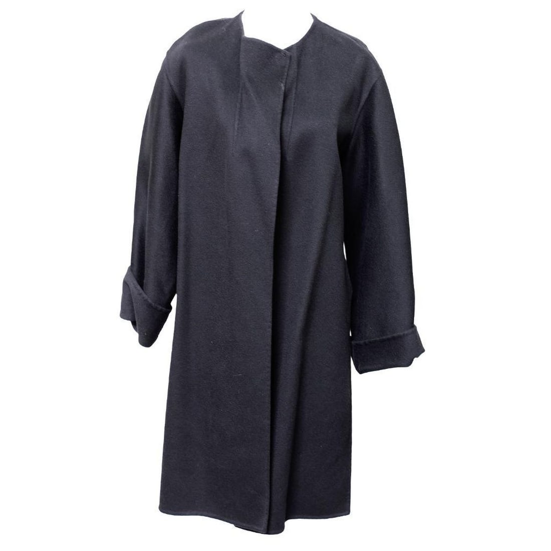 Jil Sander Black Cashmere Long Coat (Sz XS). (1 of 3)