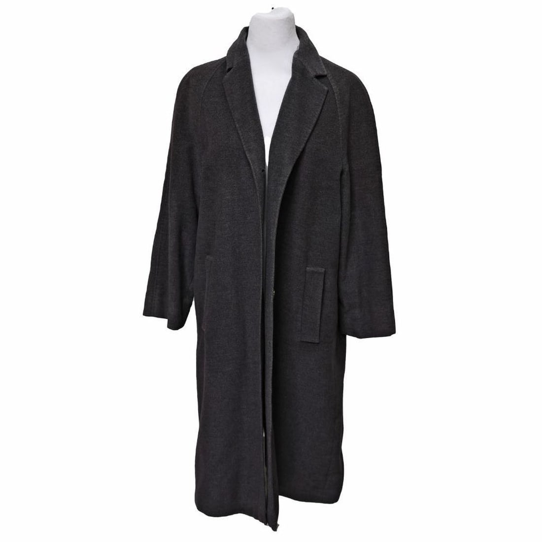 Custom Long Gray Coat (1 of 3)