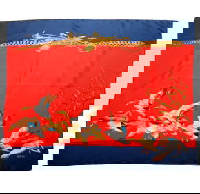 Gucci Silk Scarf, Ducks in Flight