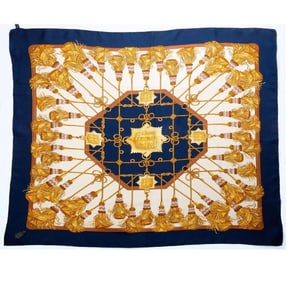 Mark Cross Silk Scarf, Tassels