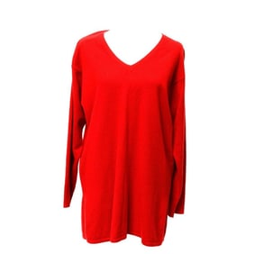 Two Ann Taylor Red/Black Cashmere Lounge Sets (Sz M)