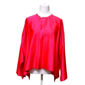 Two Planet Pink Silk Blouses, with another (One Size)