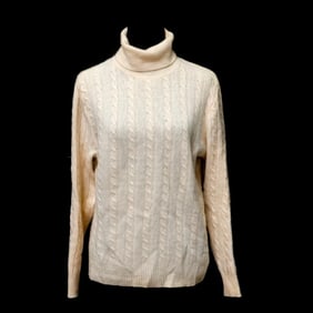 Two Neiman Marcus Cashmere Turtle Turtlenecks (Sz M)