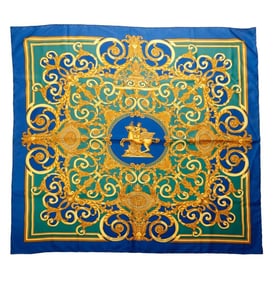 Hermes Silk Scarf, Les Tuileries