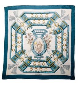 Hermes Silk Scarf, Aux Champs