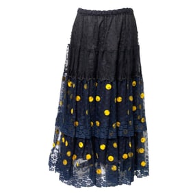 Marika Contompasis Tulle Art Skirt (Sz M)