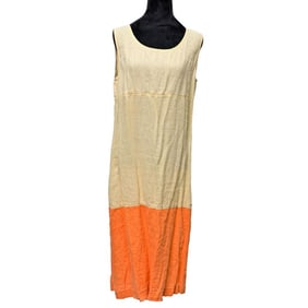 Five Cotton/Linen Shirts, Dresses, incl. Max Mara, Eileen Fisher (Sz M)