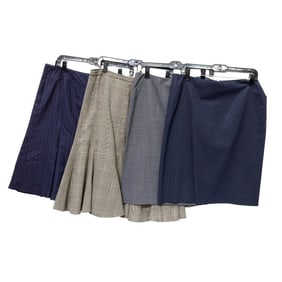 Four Business Skirts, Moschino and others (Sz 10)