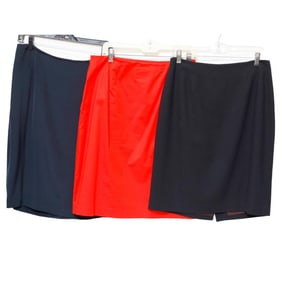 Three Linda Allard / Ellen Tracy Skirts (Sz 12)