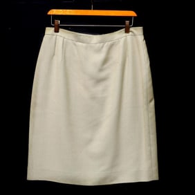 Two Giorgio Armani Straight Skirts (Sz 16)