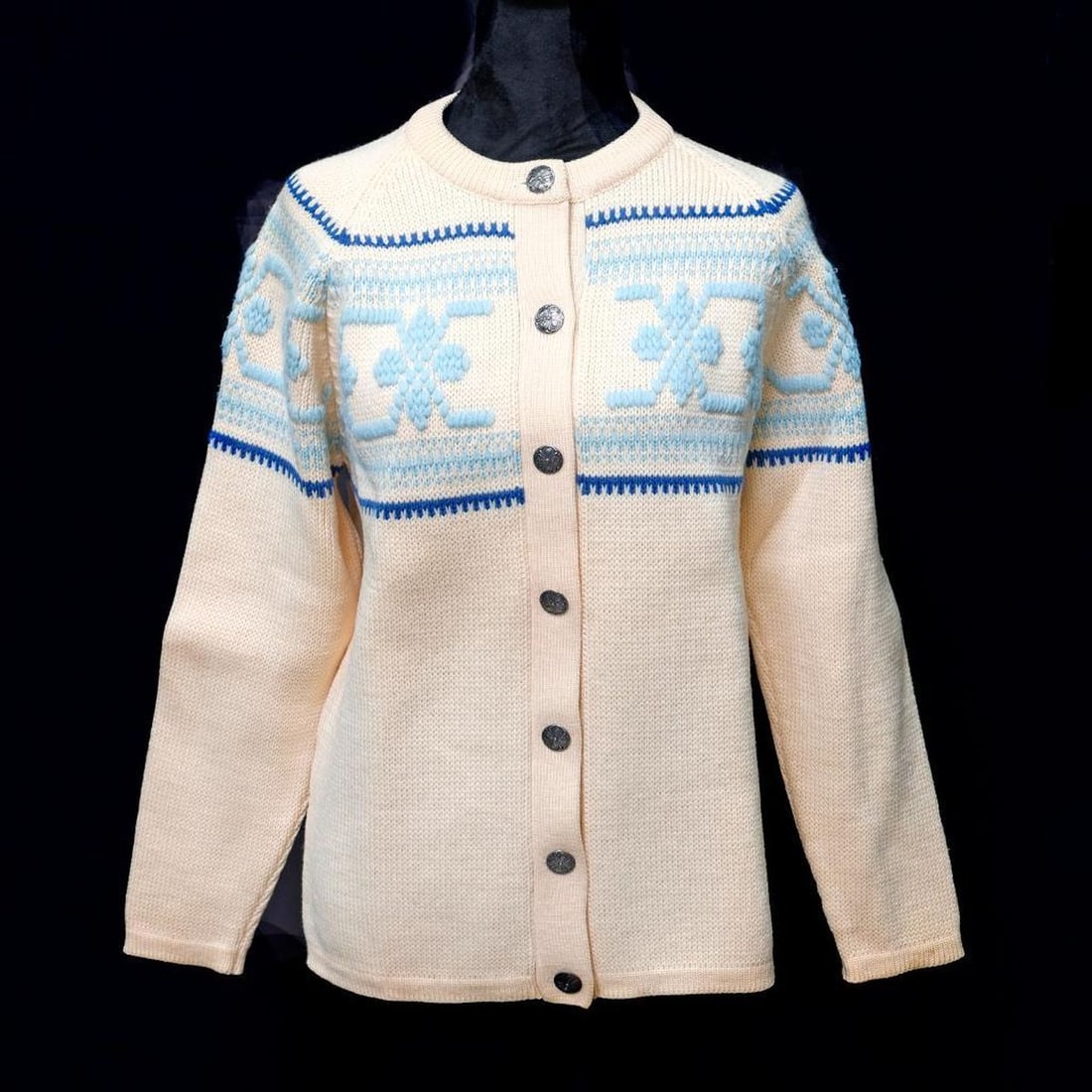 Two Austrian Wool Cardigans (Sz M/L) (1 of 4)