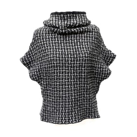 Hugo Boss Wool Cowl Neck Sweater, and Ellen Tracy Turtleneck (Sz M)