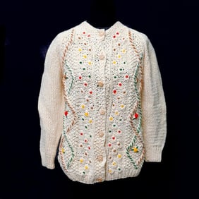 Roos/Atkins Wool Cardigan, with another (Sz Small)